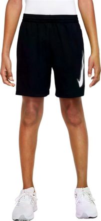 Nike Nike Boys Multi+ Shorts, Black/White/White, 8-9 Years