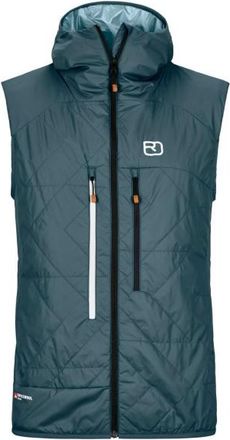 Ortovox Swisswool Piz Boè Vest Wollgilet für Herren | blau