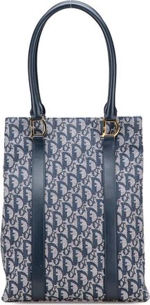 Dior Pre-owned Dior Diorissimo Trotter Canvas Tote Ladies 06RU 0014