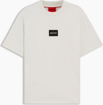 HUGO BOSS Mens HUGO Dumeon T-Shirt - White - Size: 42