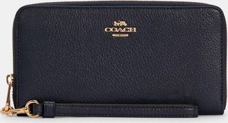 Coach Long Zip Around Wallet