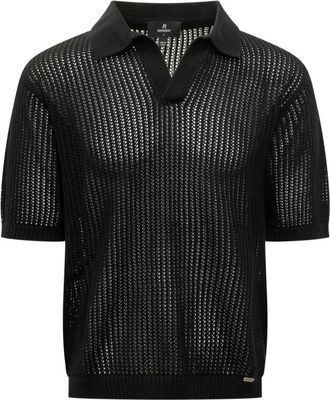 Represent Beverly Knit Polo - Heren - Polos - Zwart - XS - Tops