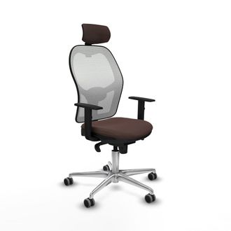 Piqueras y Crespo Piqueras-y-crespo Jorquera Silla De Oficina Blanco Marr&oacute;n