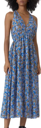 Closed Womens Allover Print Dress In Nutmeg