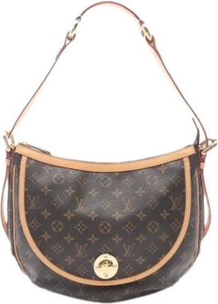 Louis Vuitton Pre-owned Shoulder Bags, female, Brown, Size: ONE SIZE Pre-owned Canvas Shoulder Bag