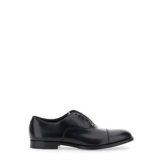 Doucal's York Oxford - Heren - Nette schoenen - Zwart - 41 EU - Leer - Schoenen