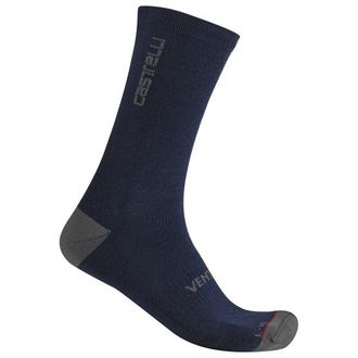 Castelli Venti Soft Merino Sock Velosocken - Unisex | blau