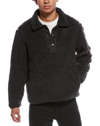 Todd Snyder Todd Snyder Sherpa Snap Polo Pullover