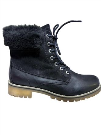Eric Michael Womens Utah Booties In Black