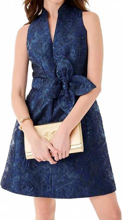 Lilly Pulitzer Tazie Mini Dress In Low Tide Navy