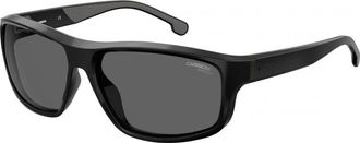 Carrera Mens CA8038S-0807-IR CA8038S 61 0807 IR Fashion Sunglasses - Black - One Size