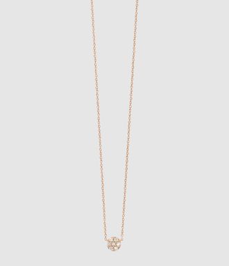 Vanrycke Arizona Dream Collier Or Rose Pav&eacute; Diamants