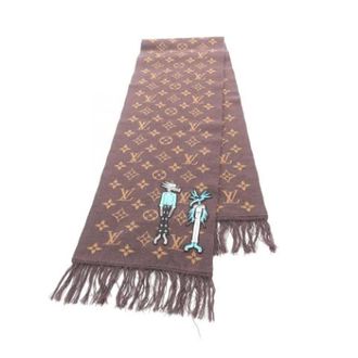 Louis Vuitton Pre-owned Scarves, unisex, Brown, Size: ONE SIZE Pre-owned Wool Scarf