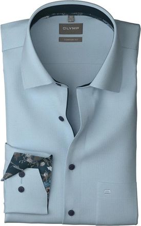 Olymp Olymp, Overhemden, Heren, Blauw, M, Olymp business overhemd blauw