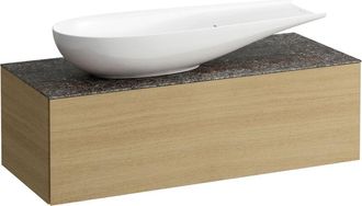 Laufen Laufen - Il Bagno Alessi Cajonera, 1 Agujero Para Grifo, Encimera