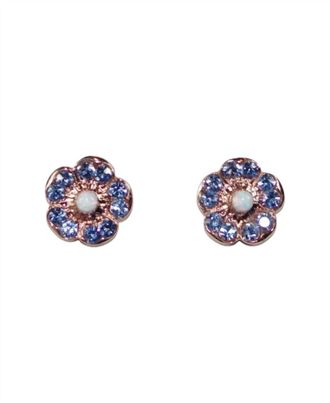 Mariana Womens Sand Bar Earrings In Blue