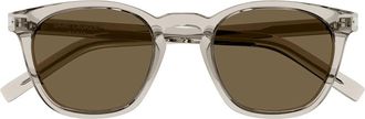Saint Laurent Sunglasses Sl 28 047 Beige/Brown Unisex