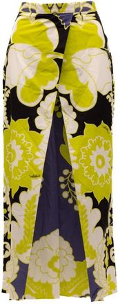 Valentino Garavani Rokken, Dames, Veelkleurig, S, Katoen, Floral Skirt