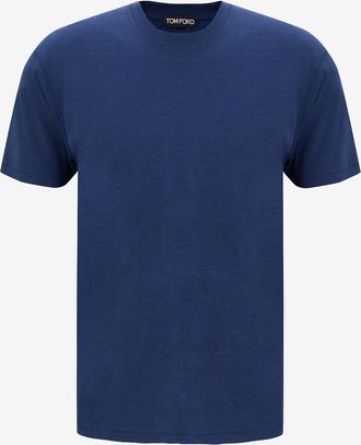 Tom Ford Kurzärmeliges Jersey-Shirt