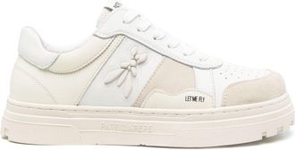 Patrizia Pepe leather sneakers - White