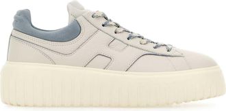 Hogan Chalk Leather Sneakers