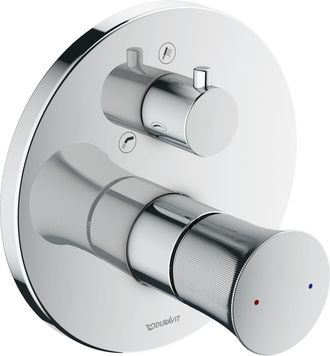 Duravit White Tulip, Mezclador Monomando Oculto Para Ba&ntilde;era Con - Duravit