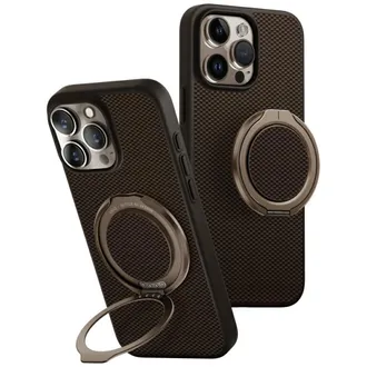 OEM Funda Uniq Keva Air Para Iphone 16 Pro Max Con Carga Magclick Y Agarre Antideslizante, Color Marr&oacute;n