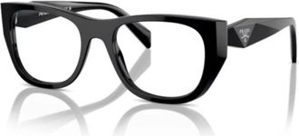 Prada Stijlvolle Vista Zonnebril - unisex - Brillen - Zwart - ONE Size - Accessoires