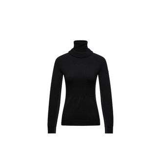Moncler Moncler Wool Turtleneck Sweater, Women, Black, Size: Xs