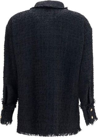 Balmain Womens Black Polyamide Shirt