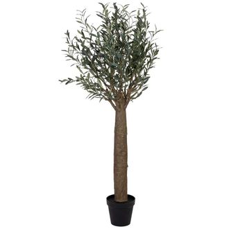 Wanderlust Deco Olivo Verde Artificial Decorativo Con 984 Hojas, 110x110x180h Cm