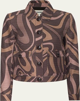 L'agence Nyx Cropped Jacket