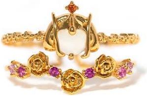 Girls Crew Star Wars Padm&eacute; Amidala Adjustable Ring in Gold at Nordstrom, Size 8.5