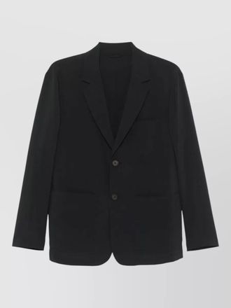 Emporio Armani tailored blazer long sleeves notched lapels