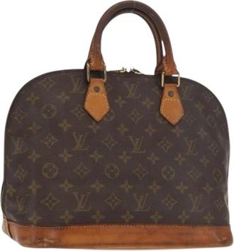 Louis Vuitton Pre-owned Handbags, female, Brown, Size: ONE SIZE Pre-owned Canvas Handbag