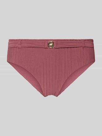 HUGO BOSS Bikini-Hose in Plissee-Optik Modell DOUBLE B in Mauve, Gr&ouml;&szlig;e XL