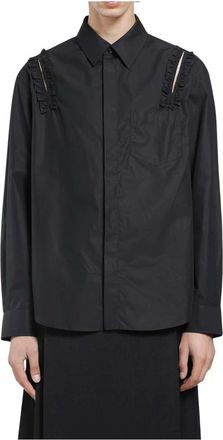 Simone Rocha Hombre, Camisas, Negro, Talla: M
