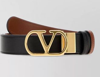 Valentino Garavani leather reversible belt