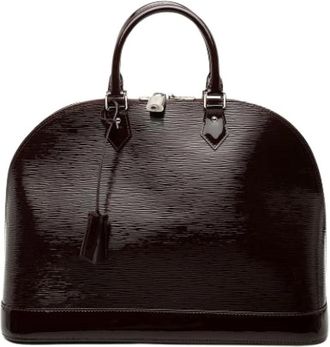 Louis Vuitton Pre-owned Alma GM - Dames - Vintage Handtas - Rood - ONE Size - Leer - Vintage