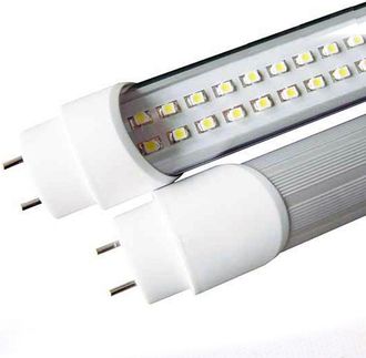 Trade Shop Trade Shop Traesio - Trade Shop - Tubo Neon Led T8 60cm 90cm 150cm 6000k 3000k Light Fredda Calda Neutra - Cubierta Transparente-60 Cm