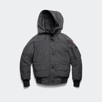 Canada Goose Chilliwack Bomber (Women, Granite Grey/ Gris granit, XXS)