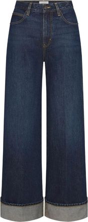 Frame Denim Cuffed Five-pocket Jeans