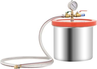 vidaXL C&aacute;mara De Vac&iacute;o De Acero Inoxidable 7,4 L Vidaxl