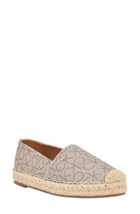 Calvin Klein Popular Espadrille Flat in Natural at Nordstrom Rack, Size 8.5