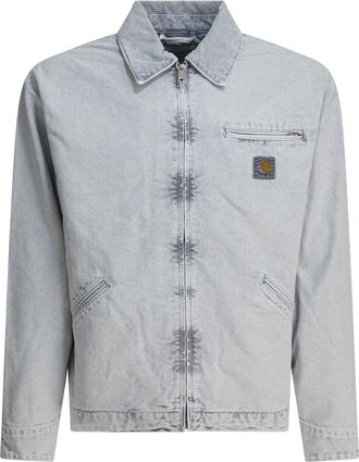 Carhartt Work in Progress Og Detroit Jackets And Coats Light Blue-Uomo