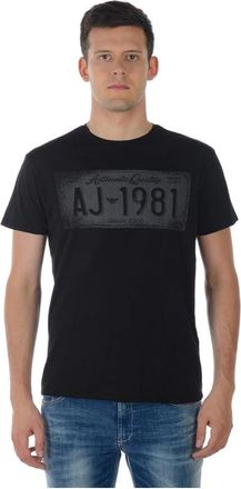 Armani Jeans Sweatshirts - Heren - T-shirts - Zwart - XL - Katoen - Tops