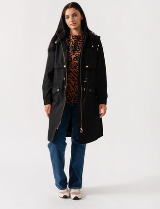 Joules Womens Elbridge Jacket in Black Recycled Material - Size 14 UK