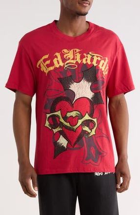 Ed Hardy Sacred Heart Graphic T-Shirt at Nordstrom Rack, Size Xx-Large