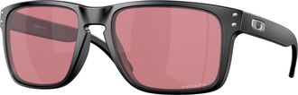 Oakley OO9417 Sunglasses Bundle: OO 9417 HOLBROOK XL 941735 Holbrook Xl Matte Black Prizm and Small Red leash Accessory kit