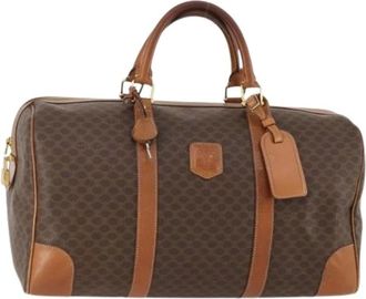 Celine Pre-owned Weekend Bags, female, Brown, Size: ONE SIZE Pre-owned Vintage Boston Bag